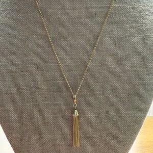 Origami Owl Gold 24-25” Chain with Gold Tassel